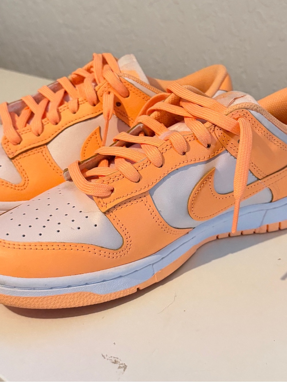 Nike Dunk Low Peach Cream White Women’s Size 10.5 DD1503-801